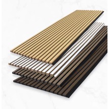 WOOD LINE 프리미엄 목재 음향 패널 (605x600)